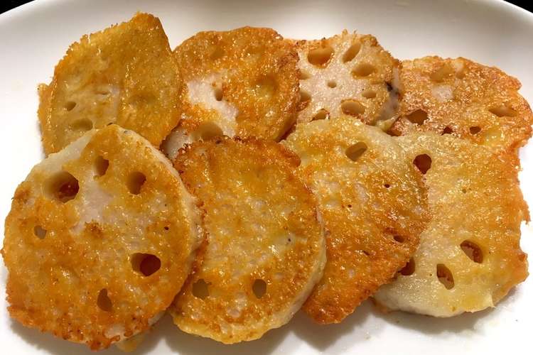 冷めても美味しい 蓮根のチーズ焼 レシピ 作り方 By たまやん４６４９ クックパッド