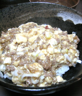スタンダードな麻婆豆腐