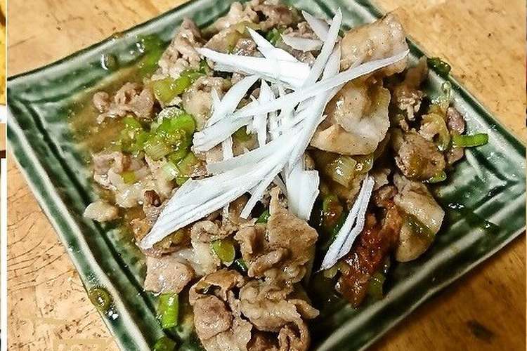 豚バラ肉のわさび醤油いため レシピ 作り方 By Planet1963 クックパッド 簡単おいしいみんなのレシピが352万品