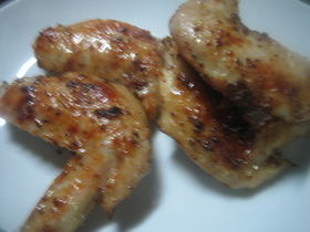 鶏肉のマスタード焼き