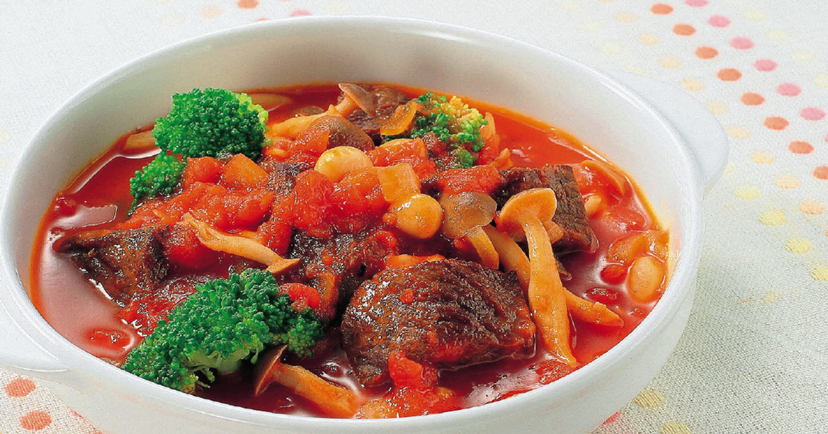 牛肉のトマト煮 by コープ北陸 【クックパッド】 簡単おいしいみんなのレシピが356万品