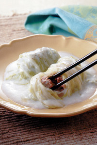 中華風ロール白菜のクリーム煮