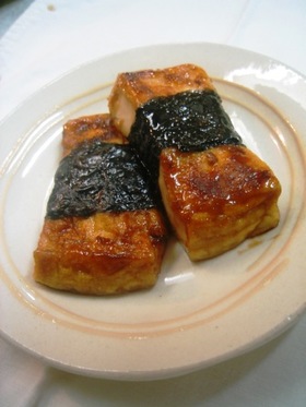 豆腐ステーキ いそべもち もどき