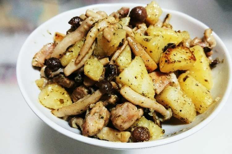 きのこメイン 簡単ジェノベーゼ風味 レシピ 作り方 By ナスピヨ クックパッド