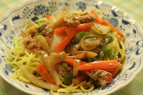 財布のピンチをしのぐ*あんかけ焼きそば*