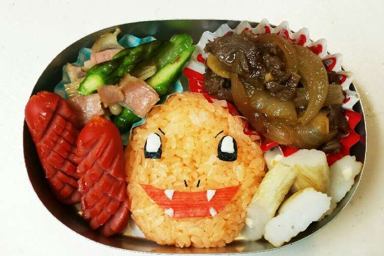 キャラ弁 ポケモン ヒトカゲ レシピ 作り方 By Es I クックパッド