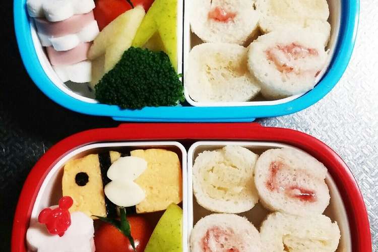 幼稚園 年少 双子のお弁当7 レシピ 作り方 By こともみ クックパッド 簡単おいしいみんなのレシピが365万品