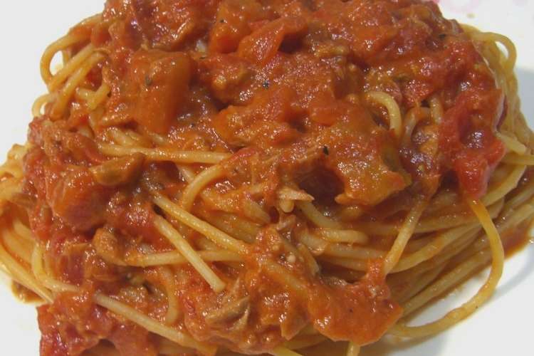 超簡単 ツナのトマトクリーム風 パスタ レシピ 作り方 By Milklove クックパッド 簡単おいしいみんなのレシピが356万品