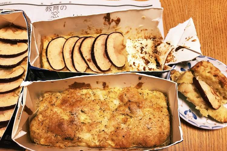 牛乳パックでパウンドケーキ りんご レシピ 作り方 By 適当なマメチカ クックパッド 簡単おいしいみんなのレシピが358万品