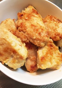 【主菜】鶏肉のしっとり味噌焼き