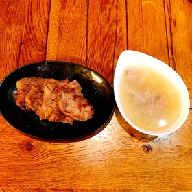 コストコの牛タン焼き&スープ