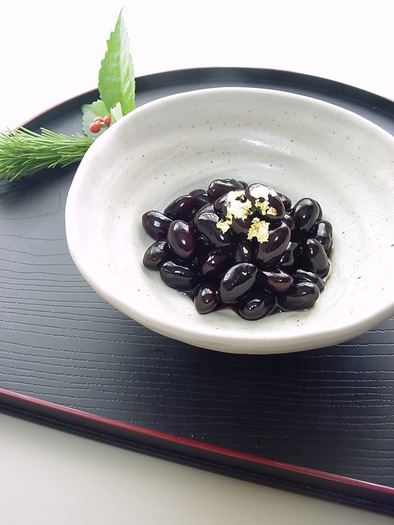黒豆（おせち料理）の写真