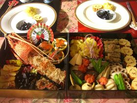 お節料理②干柿と大根のなます