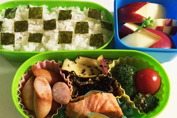 遠足 お弁当 小学生 男の子 レシピ 作り方 By ゆにこーん クックパッド 簡単おいしいみんなのレシピが366万品