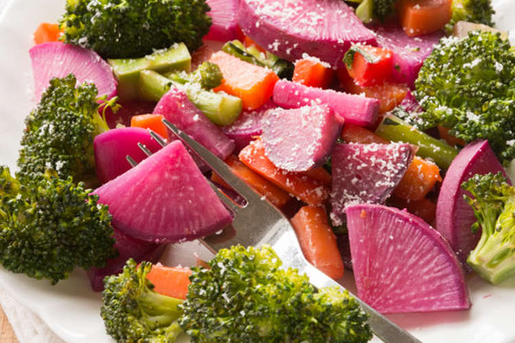 紅くるり大根とブロッコリーの温野菜 レシピ 作り方 By 農pro クックパッド 簡単おいしいみんなのレシピが366万品