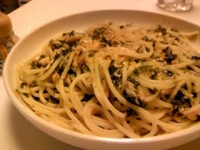 ツナと海苔のバター醤油ゲッティ