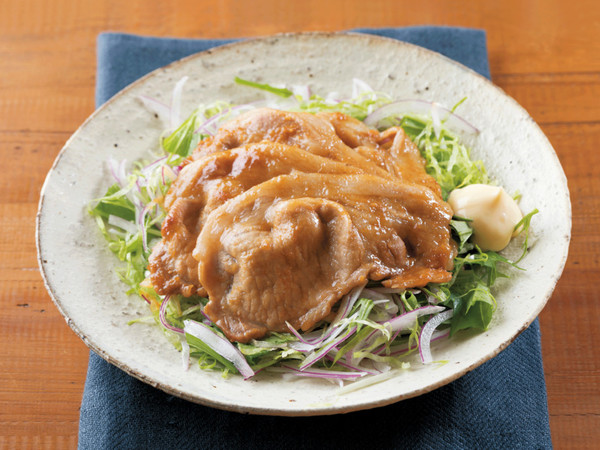豚肉のみそしょうが焼き