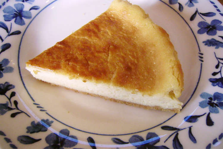 甘すぎないベイクドチーズケーキ レシピ 作り方 By そばかす美人 クックパッド 簡単おいしいみんなのレシピが360万品