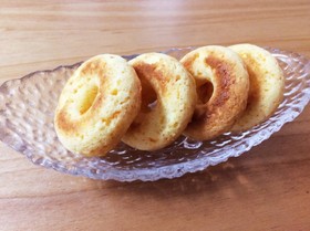 にんじんと豆腐の焼きドーナツ