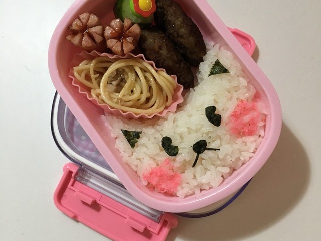 海苔さえあればほぼできる キャラ弁ネコ レシピ 作り方 By サンディー クックパッド 簡単おいしいみんなのレシピが349万品