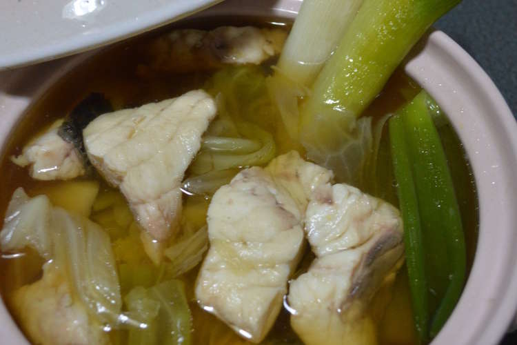 チヌが旨い チヌ鍋 黒鯛 レシピ 作り方 By タケノン クックパッド 簡単おいしいみんなのレシピが364万品