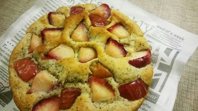 HM使用★ゴロゴロりんごの紅茶ケーキの写真