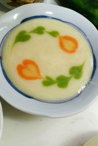 ビシソワーズ(お絵描きスープ)