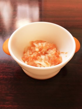❁離乳食中期♡ツナとろろうどん❁