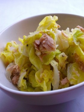 ◆あと1品!白菜とツナの和え物◆