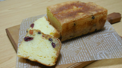 赤毛のアンのパウンドケーキの写真