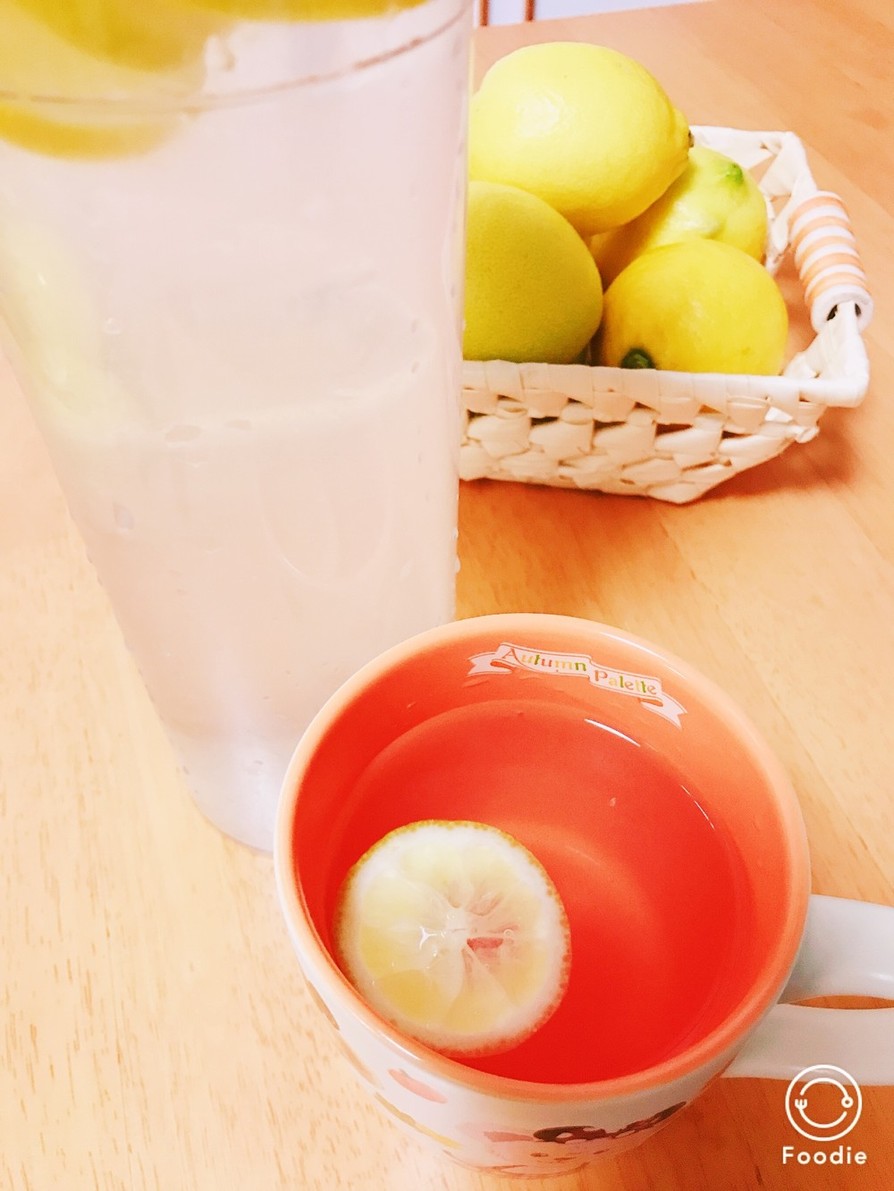 風邪や喉の痛みに効く♪生姜入り蜂蜜レモンの画像