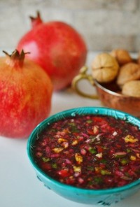 トルコ料理☆ザクロの冷製スープ