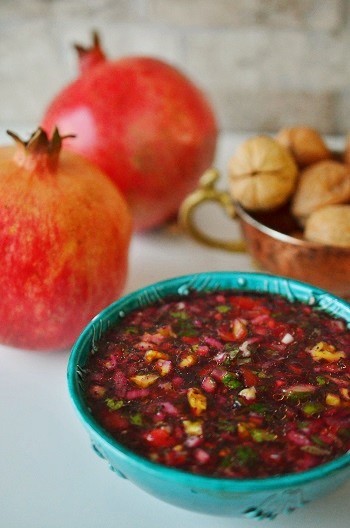 トルコ料理☆ザクロの冷製スープの画像