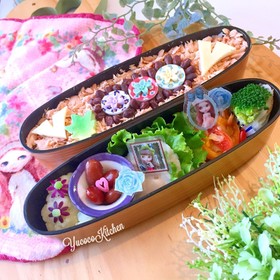 ブライス♫秋鮭弁当♪ ささみチキン