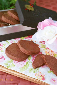 バレンタインに♥とろける生チョコクッキー