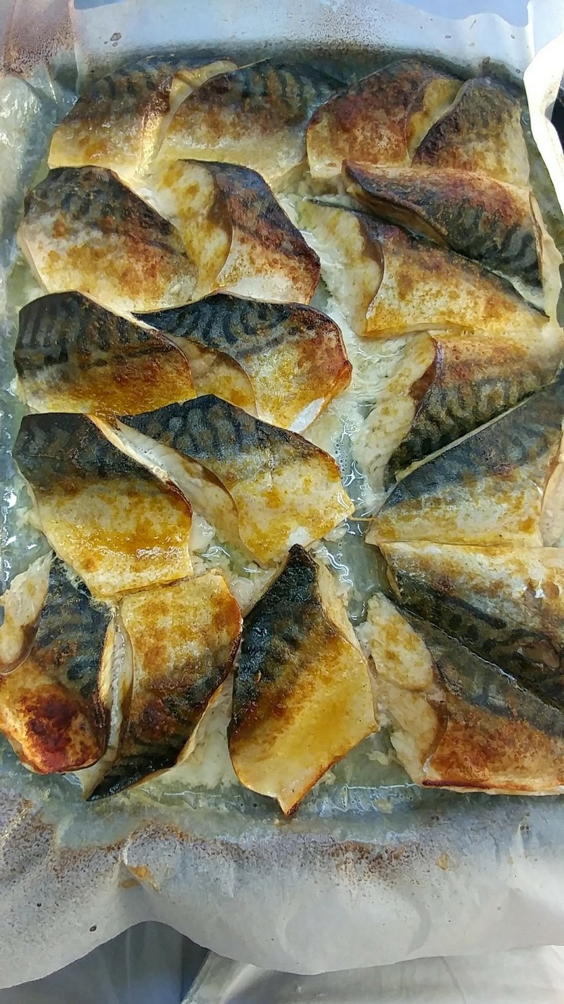 簡単焼き魚～カレー塩焼き～の画像