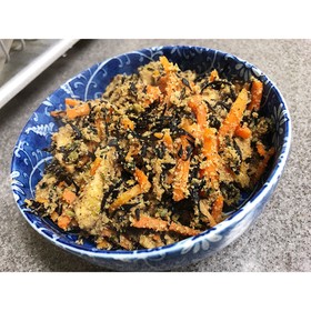 乾燥おからで簡単卯の花♪ひじき入り