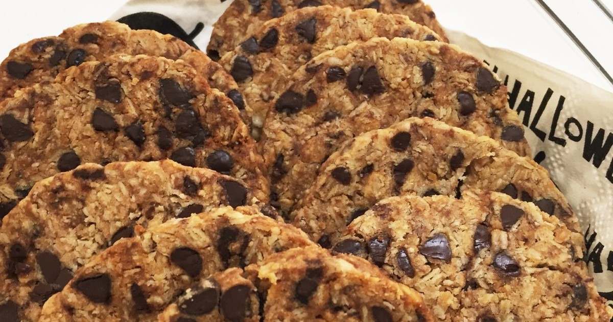 オートミールクランベリーホワイトチョコレートチャンククッキーのレシピ