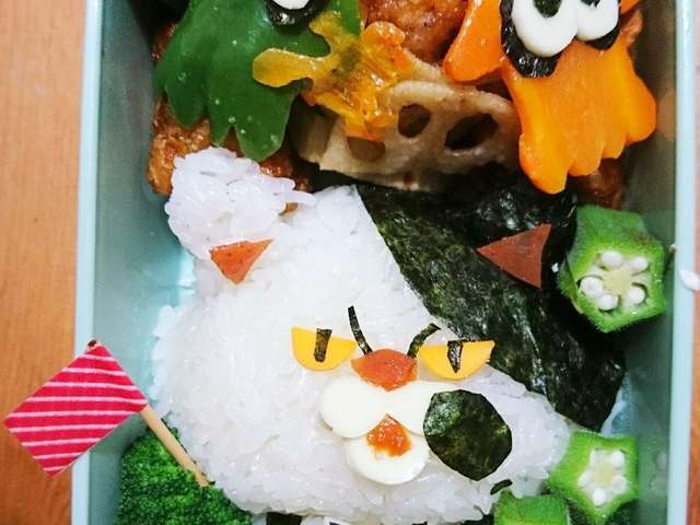 スプラトゥーン ジャッジくん キャラ弁 By もみりん