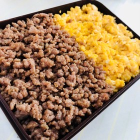 ❁フライパン1つ❁そぼろ丼❁1人前分量❁