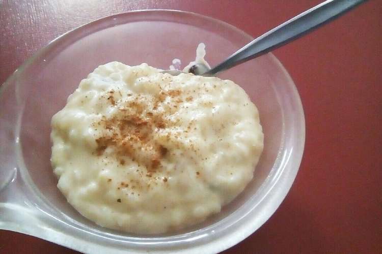 家にある材料で簡単 ライスプディング レシピ 作り方 By ふらりんちょ クックパッド 簡単おいしいみんなのレシピが352万品