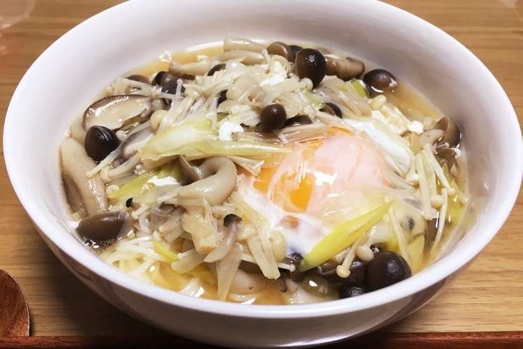 きのこのあんかけにゅうめん レシピ 作り方 By Machaco クックパッド