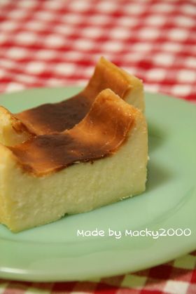 卵不要☆ねっとり☆ベイクドチーズケーキ☆