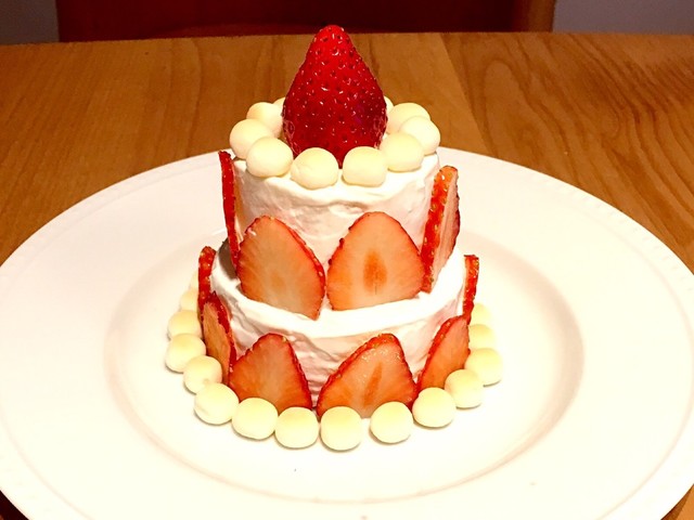 1歳のバースデーケーキ レシピ 作り方 By Mameminn クックパッド 簡単おいしいみんなのレシピが351万品