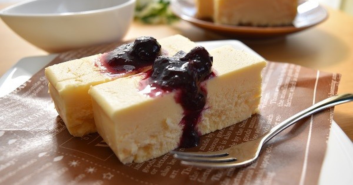レンジで2分 なめらか濃厚チーズケーキ レシピ 作り方 By Hiromarun クックパッド