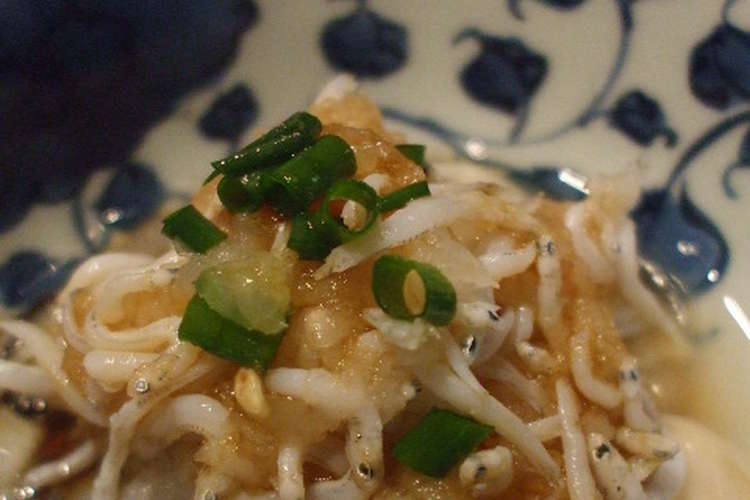 牡蠣のしらすおろし和え 超簡単な酒の肴 レシピ 作り方 By Ai Yui クックパッド
