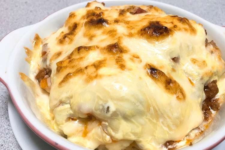 マッシュポテトのミートソースグラタン レシピ 作り方 By ちゃろげ クックパッド 簡単おいしいみんなのレシピが360万品