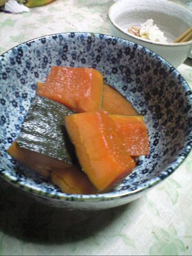 はまる!?かぼちゃの煮物