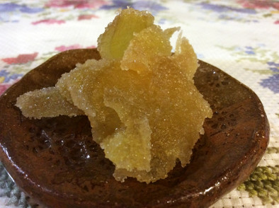 基本の生姜糖の作り方の写真