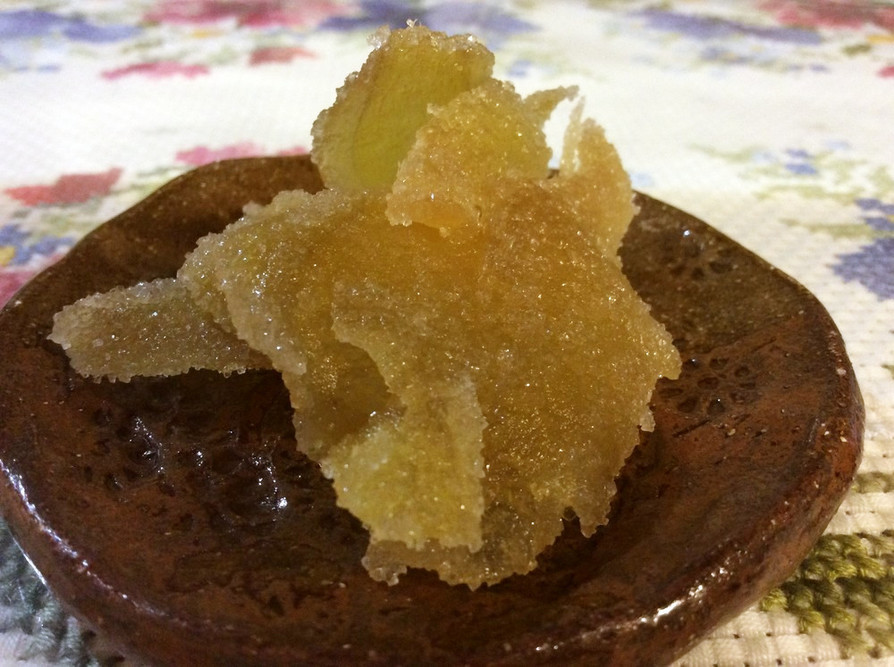 基本の生姜糖の作り方の画像
